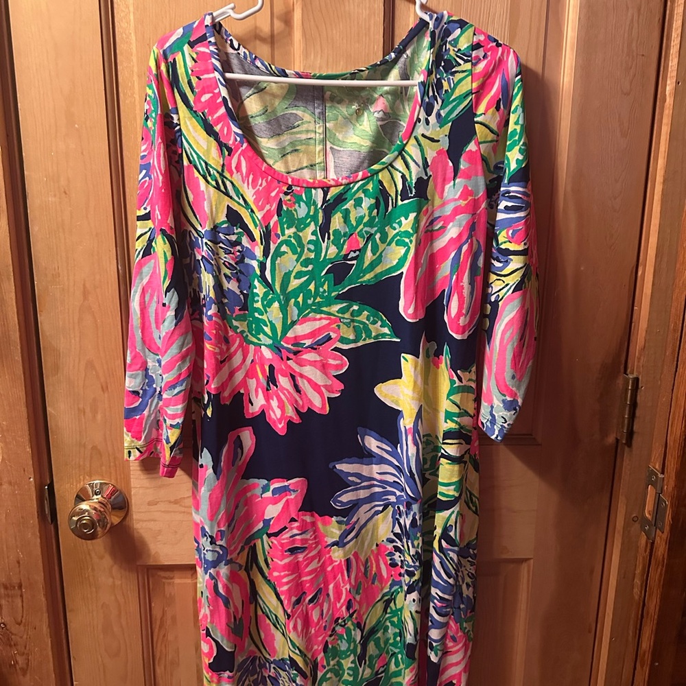 Lilly Pulitzer Leafy Print Dress